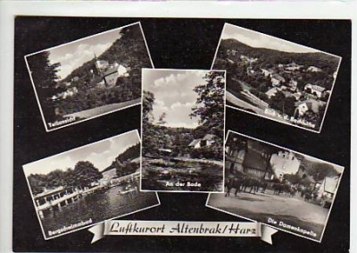 Altenbrak Bodetal,Harz kleine Bilder 1968