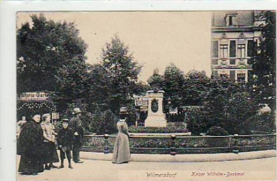 Berlin Wilmersdorf Kaiser Denkmal 1906