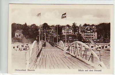Ostseebad Bansin Usedom Seebrücke ca 1935
