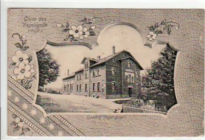 Vogelsgrün Vogtland bei Auerbach Gasthof 1906
