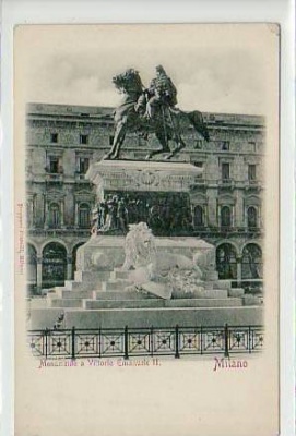 Milano Emanuele 2. ca 1900 Italien