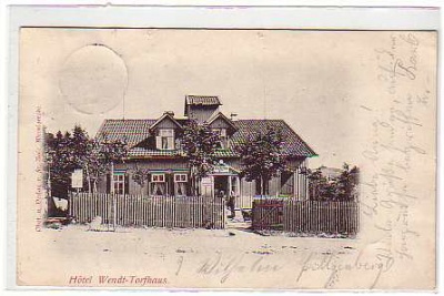 Altenau im Oberharz Hotel Wendt-Torfhaus 1898