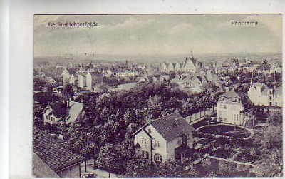 Berlin Lichterfelde Panorama 1921