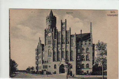 Berlin Wilmersdorf-Schmargendorf Rathaus 1918