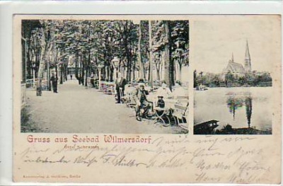 Berlin Wilmersdorf Seebad 1904