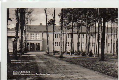 Berlin Schmöckwitz FDGB Heim am Zeuthener See 1957