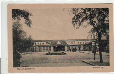 Berlin Lichterfelde Bahnhof ca 1920