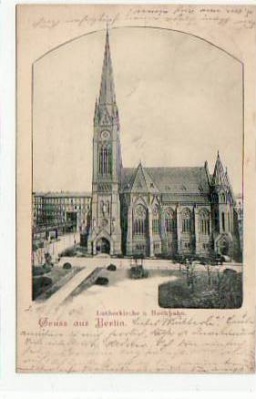 Berlin Schöneberg Kirche 1902