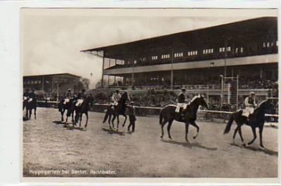 Berlin Hoppegarten Pferde-Rennen,Reiten ca 1935