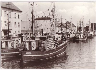 Ueckermünde Fischerboot ca 1980