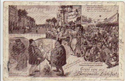 Berlin Reinickendorf Borsigwalder Erntfest 1905