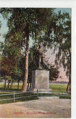 Berlin Spandau Hermann Klinke Denkmal 1916