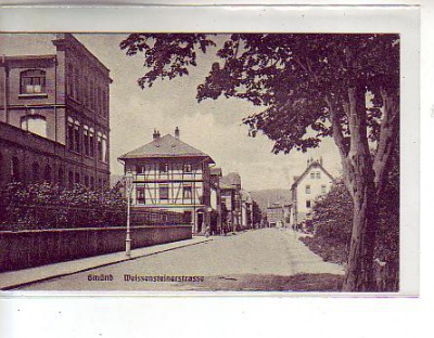 Schwäbisch Gmünd Weissensteinstraße 1910