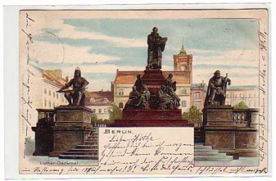 Berlin Mitte Litho 1901