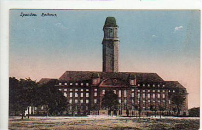 Berlin Spandau Rathaus vor 1945