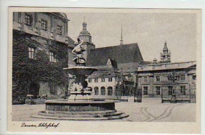 Dessau Schloßhof ca 1945