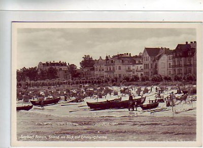 Ostseebad Bansin Usedom Strand 1954