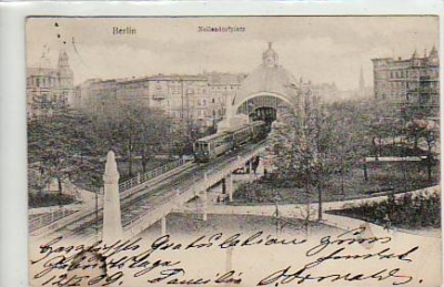 Berlin Schöneberg Hochbahn Bahnhof Nollendorfplatz 1909