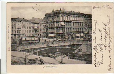 Berlin Tiergarten Potsdamerbrücke 1901