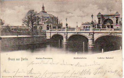 Berlin Tiergarten Lehrter Bahnhof 1901