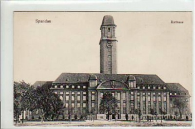 Berlin Spandau Rathaus ca 1915
