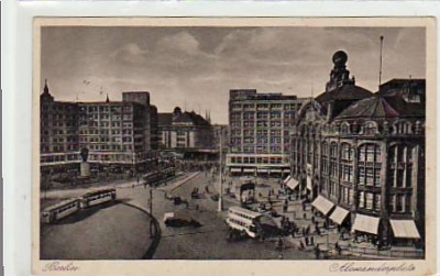 Berlin Mitte Alexanderplatz 1934