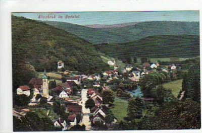 Altenbrak im Bodetal bei Treseburg im Harz  ca 1915