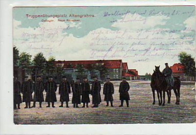 Altengrabow Truppenübungsplatz Militär Ostlager 1915