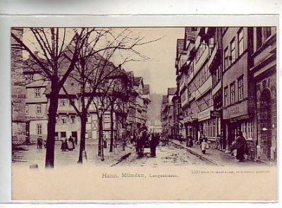Hannoversch Münden Langestrasse ca 1900