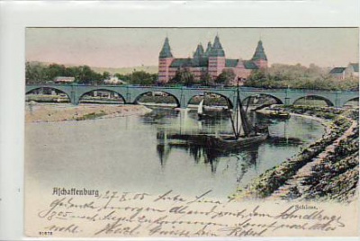 Aschaffenburg Schloss 1905