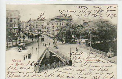Berlin Tiergarten Potsdamerbrücke 1902