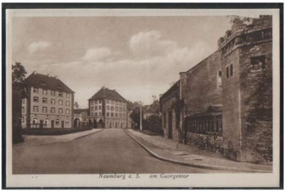 Naumburg Georgentor vor 45