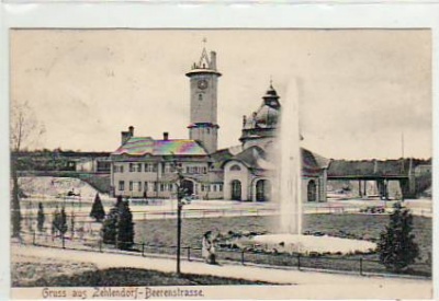 Berlin Zehlendorf-Beerenstrasse Bahnhof 1905