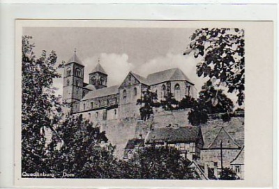 Quedlinburg Harz Dom 1955