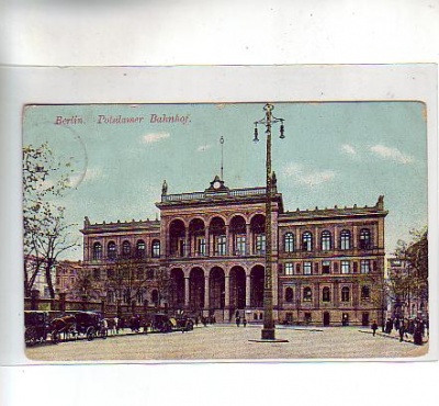 Berlin Kreuzberg Anhalter Bahnhof ca 1915