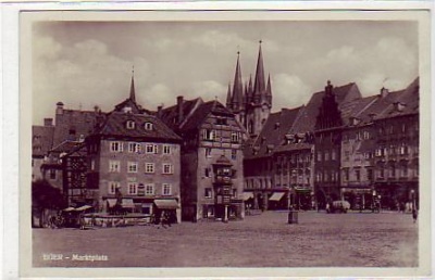 Eger Markt 1936 CSSR
