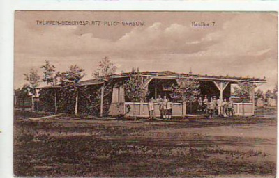 Altengrabow Truppenübungsplatz Kantine 1922