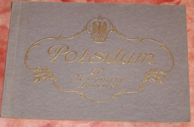 20 grosse Bilder der Stadt Potsdam Album ca von 1905