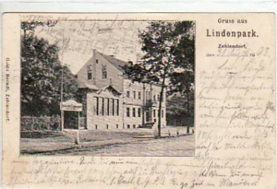 Berlin Zehlendorf Lindenpark 1903