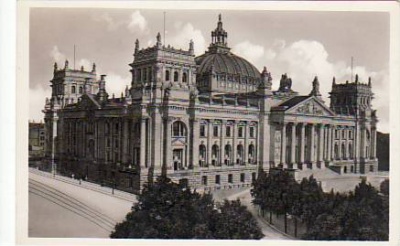 Berlin Mitte Reichstagsgebäude ca 1935