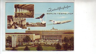 Berlin Tempelhof Flughafen 1975