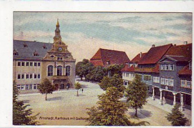 Arnstadt Thüringen Rathaus 1910