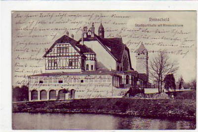 Remscheid Stadtparkhalle 1915