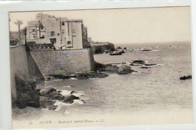 Alger Boulevard Amiral-Pierre ca 1910 Algerien-Afrika