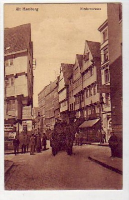 Alt Hamburg Niedernstrasse 1916