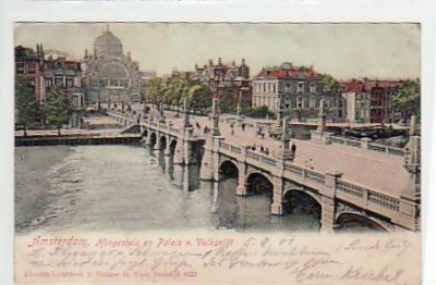 Amsterdam Niederlande Hoogesluis 1901