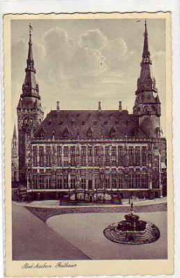 Aachen Rathaus 1936