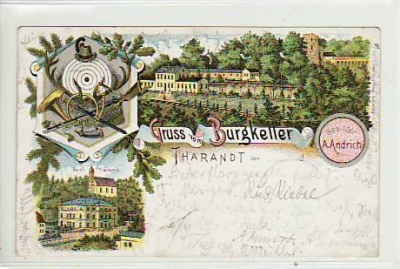 Tharandt bei Rabenau,Freital Litho 1898
