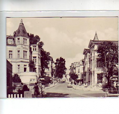 Ostseebad Bansin Usedom Karl-Marx-Strasse 1964