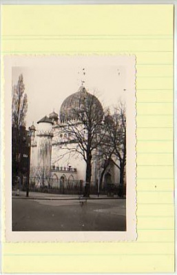Berlin Wilmersdorf Moschee Original Foto